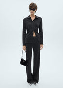 MANGO XBLUTI 77049061-92 MANGO WOMEN SHIRT LONG SLEEVE-2