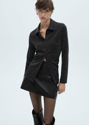 MANGO XBLUTI 77049061-92 MANGO WOMEN SHIRT LONG SLEEVE-5