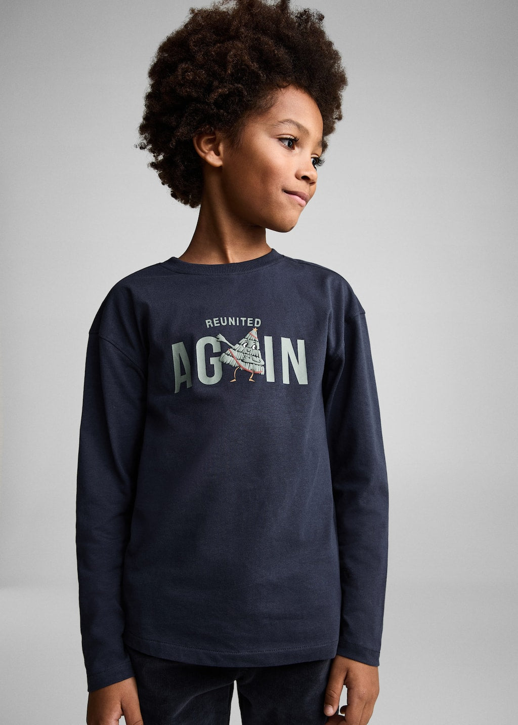 MANGO AGAIN 77049407-56 MANGO KIDS BOY T-SHIRT LONG SLEEVE