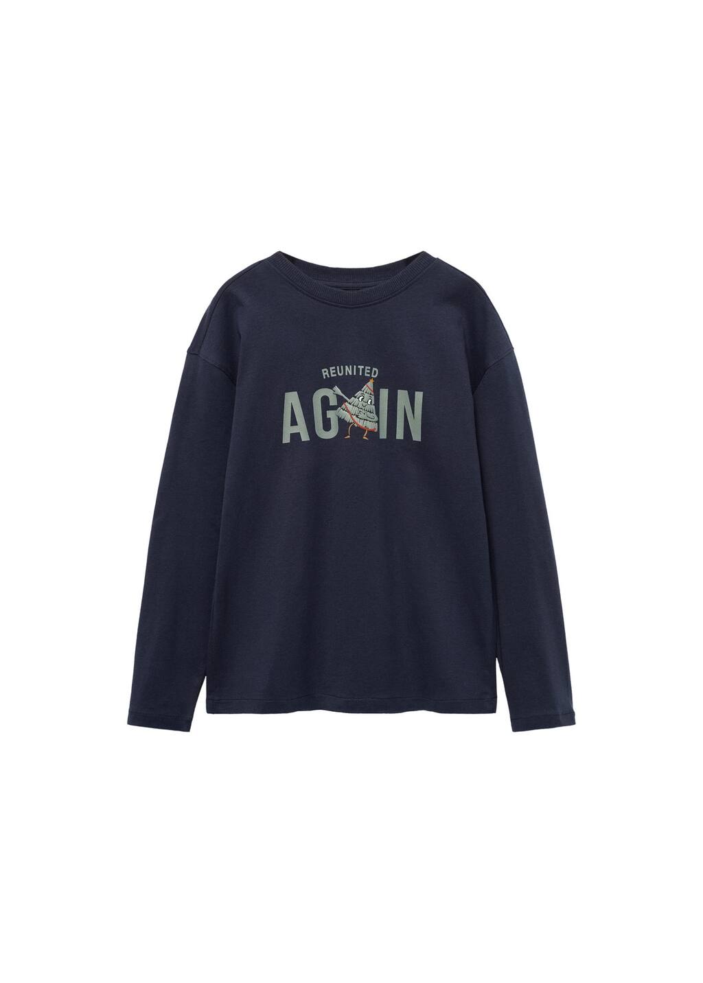 MANGO AGAIN 77049407-56 MANGO KIDS BOY T-SHIRT LONG SLEEVE