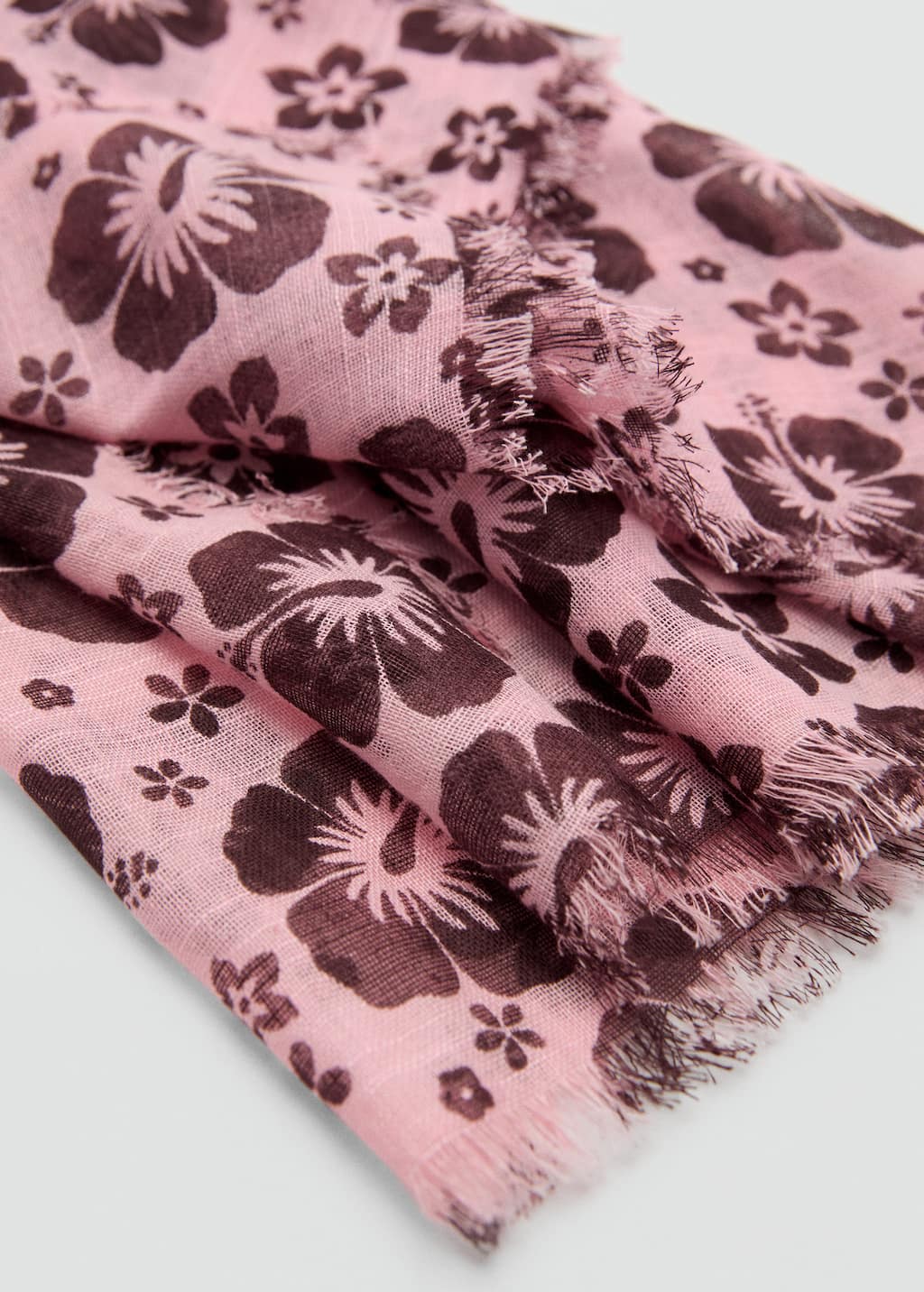 MANGO HIBISCUS 77050205-85 MANGO WOMEN NECK SCARF