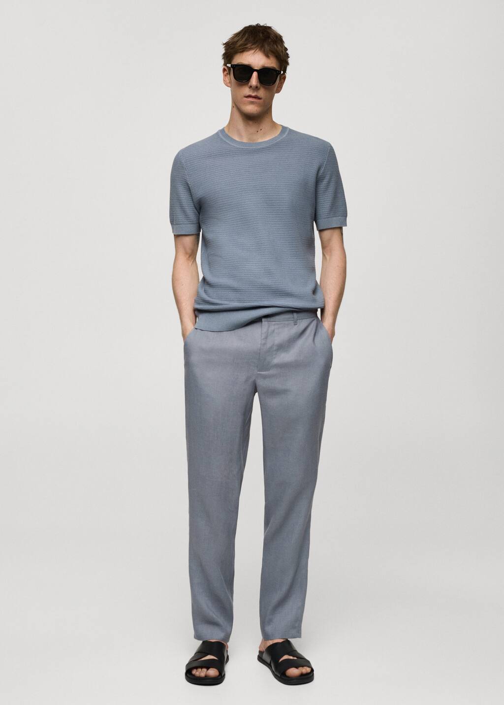 MANGO OYSTER 77050250-50 MANGO MAN TROUSERS