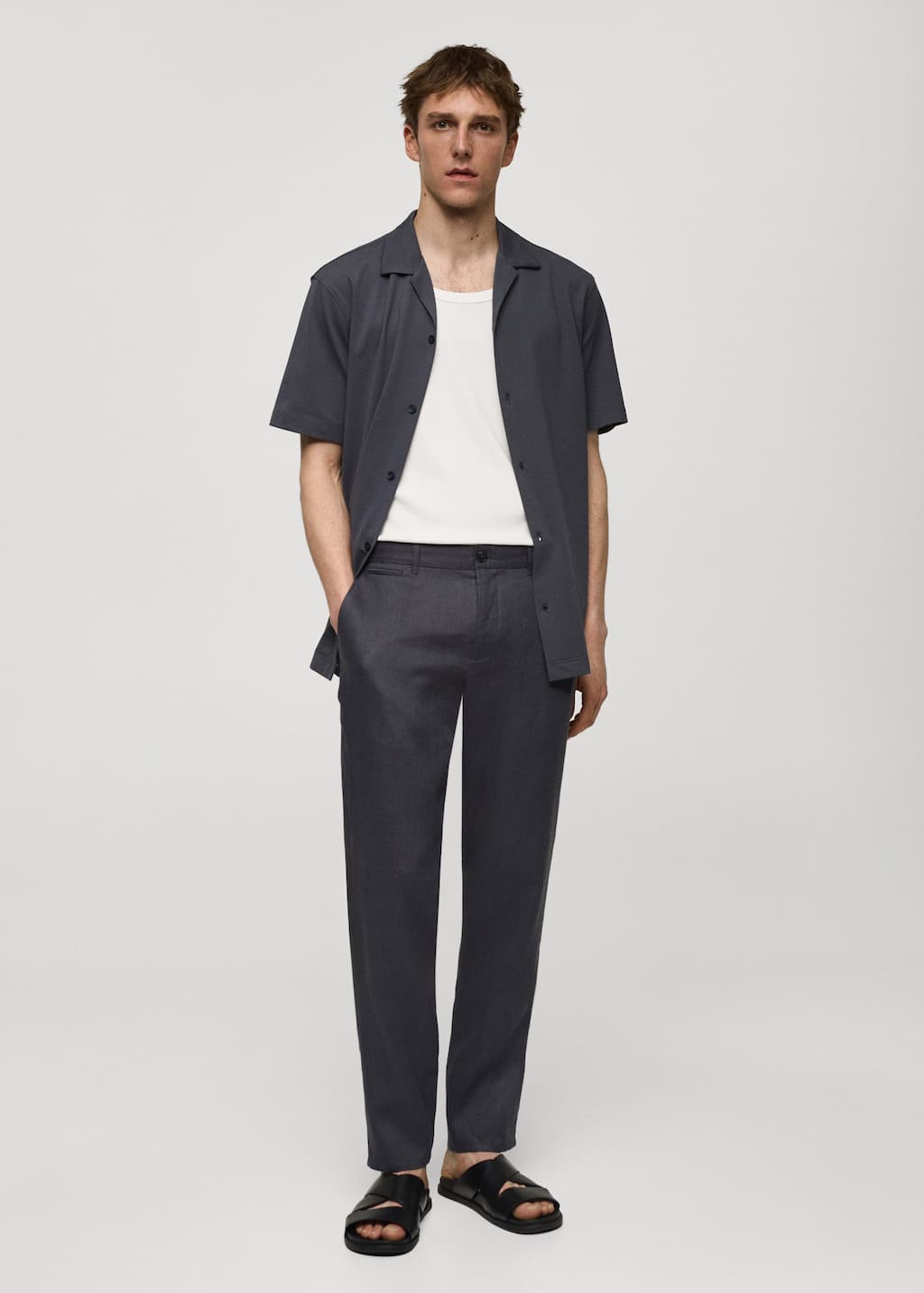 MANGO OYSTER 77050250-57 MANGO MAN TROUSERS