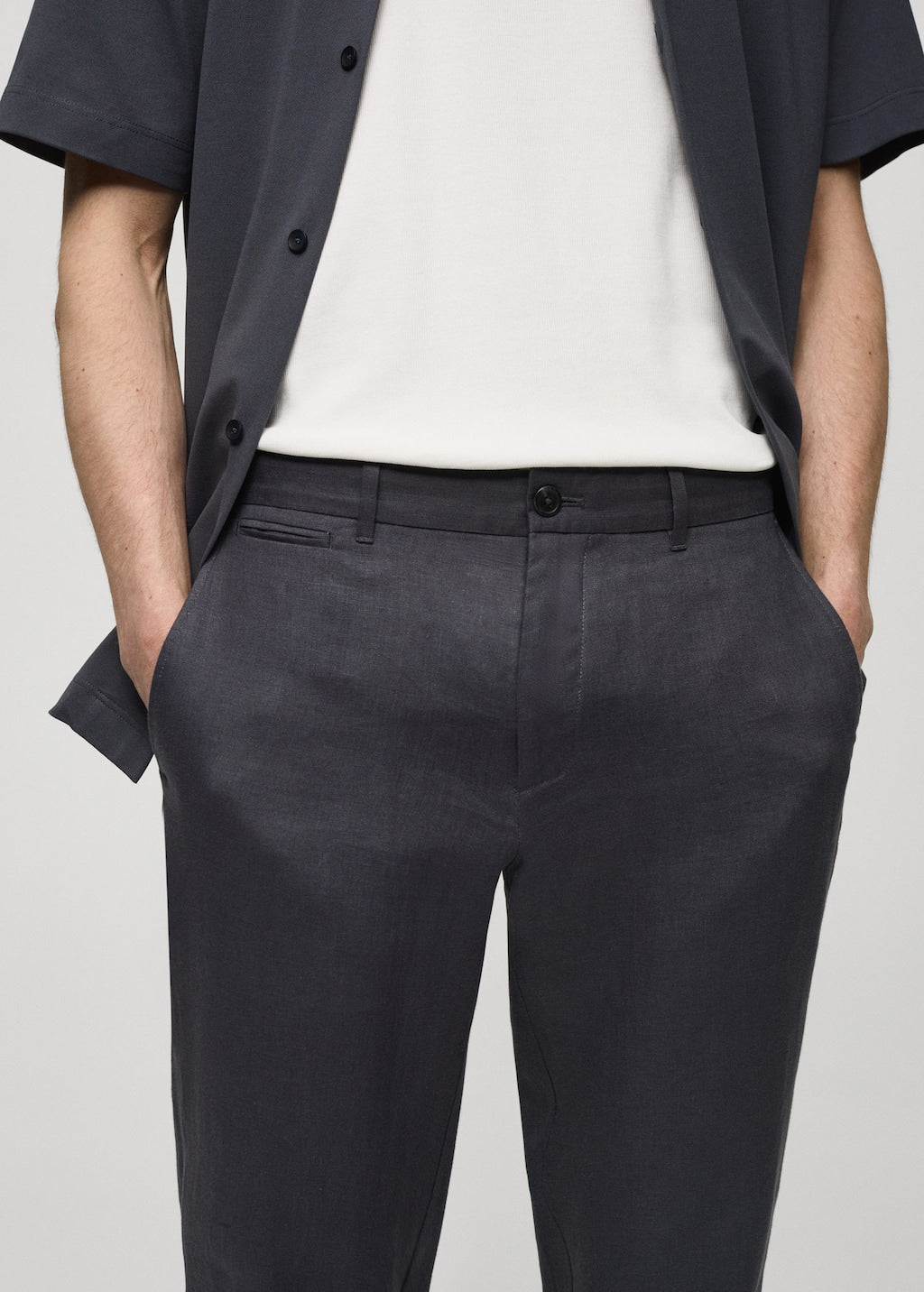 MANGO OYSTER 77050250-57 MANGO MAN TROUSERS