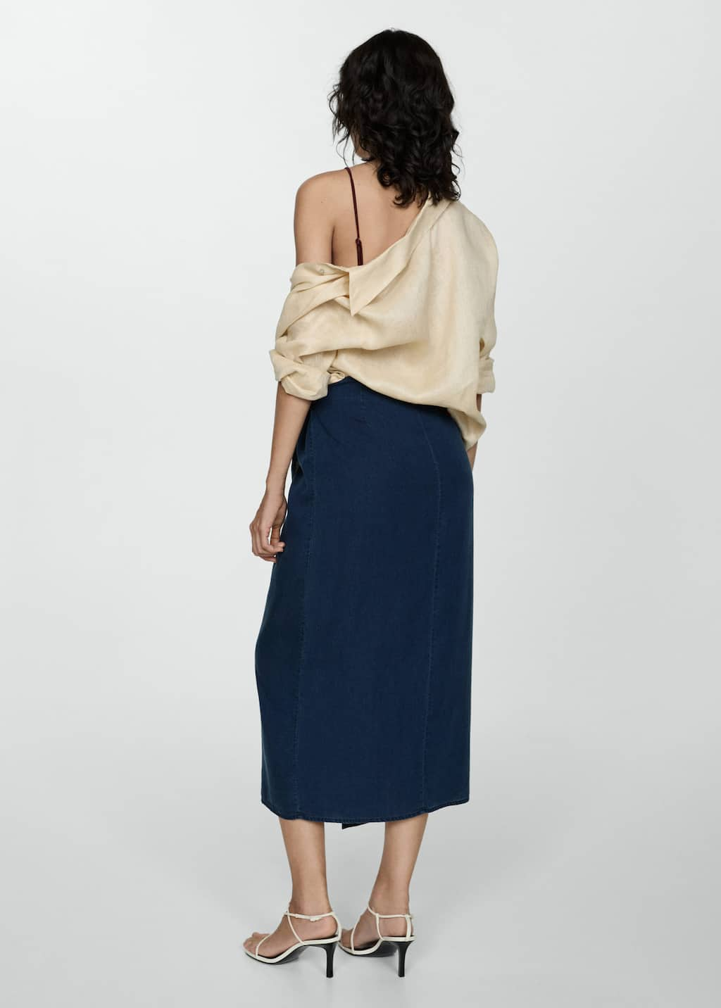 MANGO MILOS 77050333-TO MANGO WOMEN SKIRT