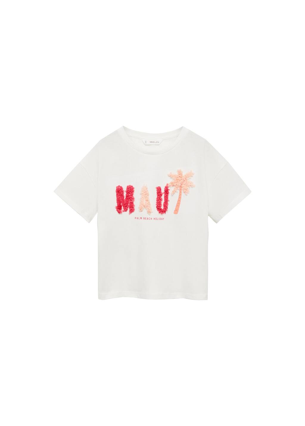 MANGO MAUI 77050381-02 MANGO KIDS GIRL T-SHIRT SHORT SLEEVE