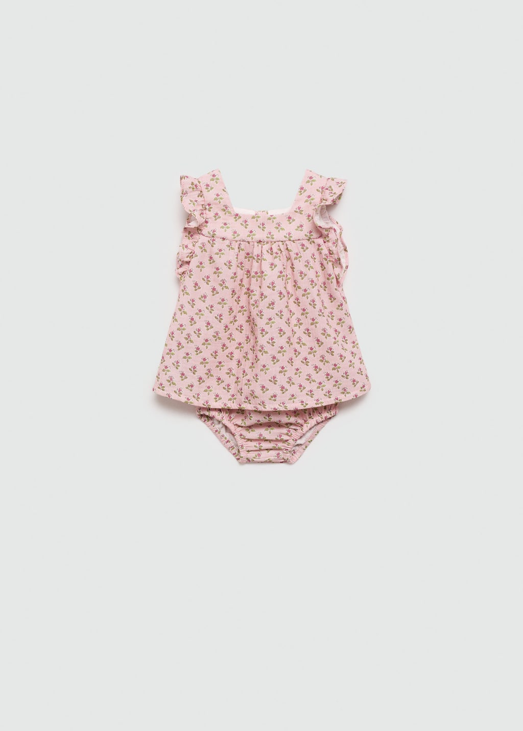 MANGO KITTY 77050382-85 MANGO KIDS NEW BORN BABY DRESS