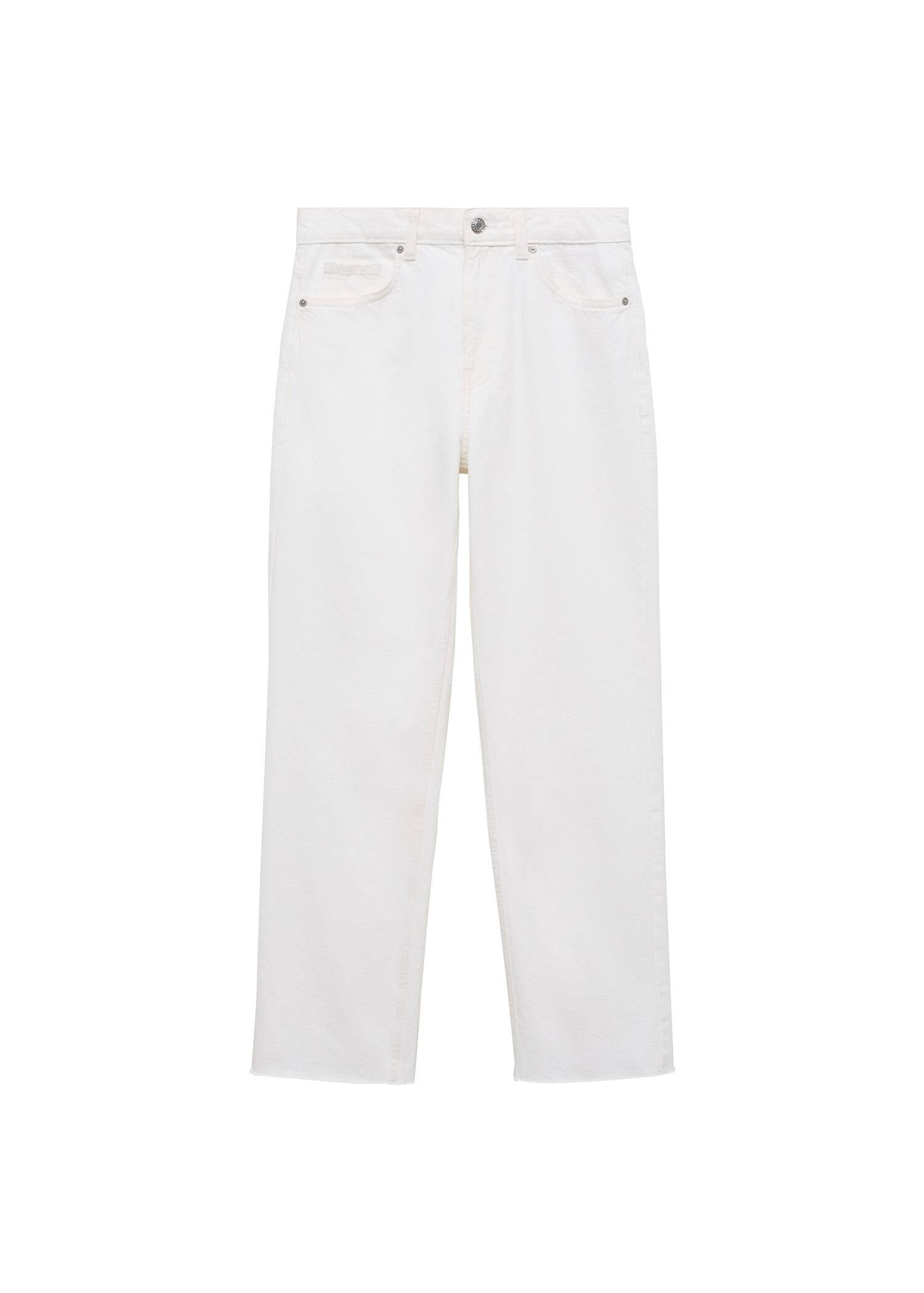 MANGO BLANCA 77050588-01 MANGO WOMEN DENIM JEANS