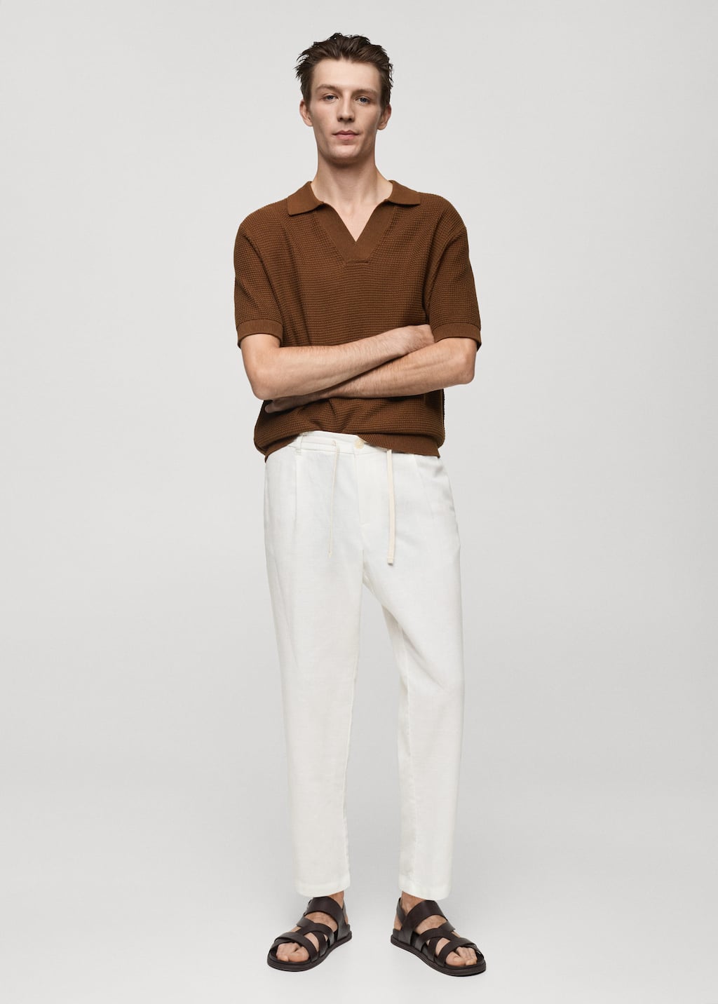 MANGO ROMELINO-H 77050643-01 MANGO MAN TROUSERS