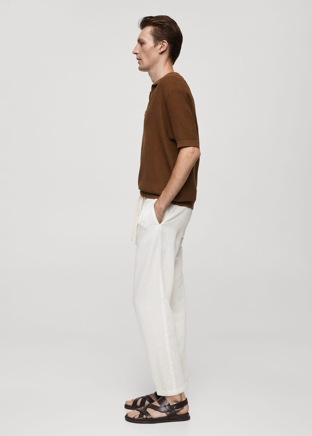 MANGO ROMELINO-H 77050643-01 MANGO MAN TROUSERS