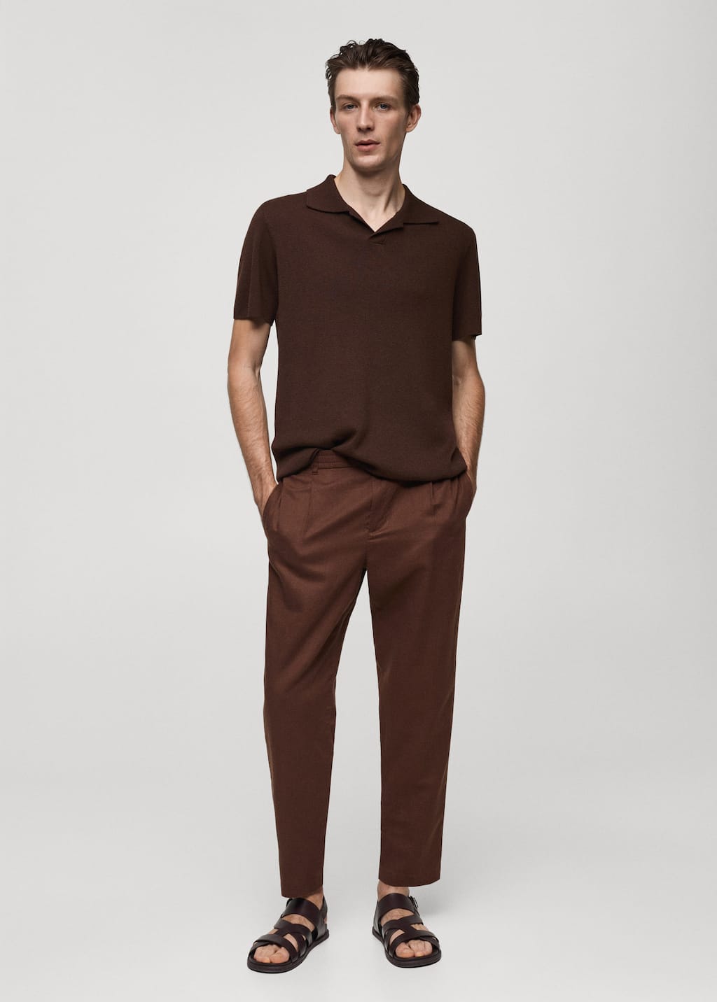 MANGO ROMELINO-H 77050643-32 MANGO MAN TROUSERS