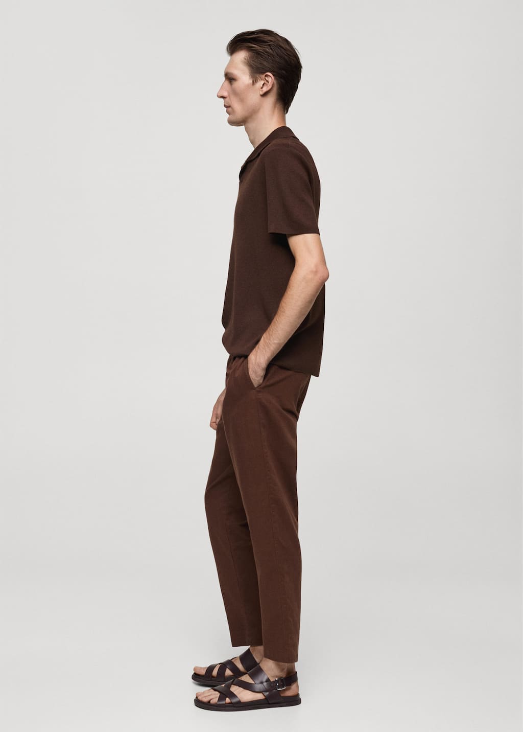 MANGO ROMELINO-H 77050643-32 MANGO MAN TROUSERS