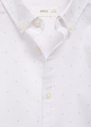 MANGO OXFORDP 77052914-01 MANGO KIDS BOY SHIRT SHORT SLEEVE-2