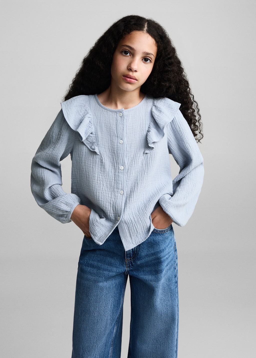 MANGO LAURA 77053277-52 MANGO KIDS GIRL BLOUSE