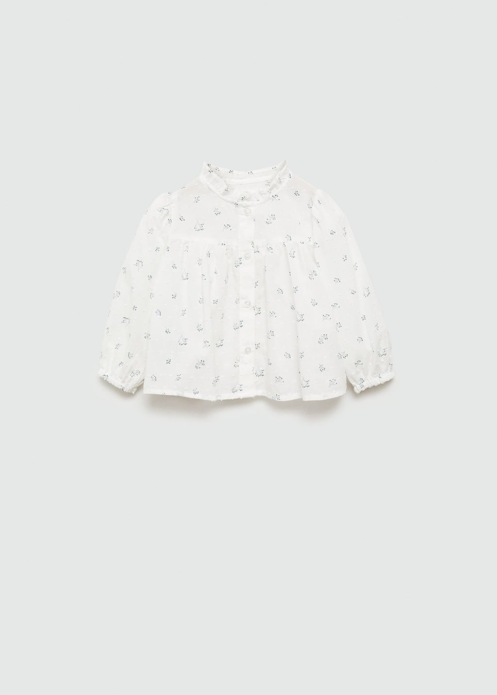 MANGO SANTANA 77053671-01 MANGO KIDS NEW BORN BABY BLOUSE