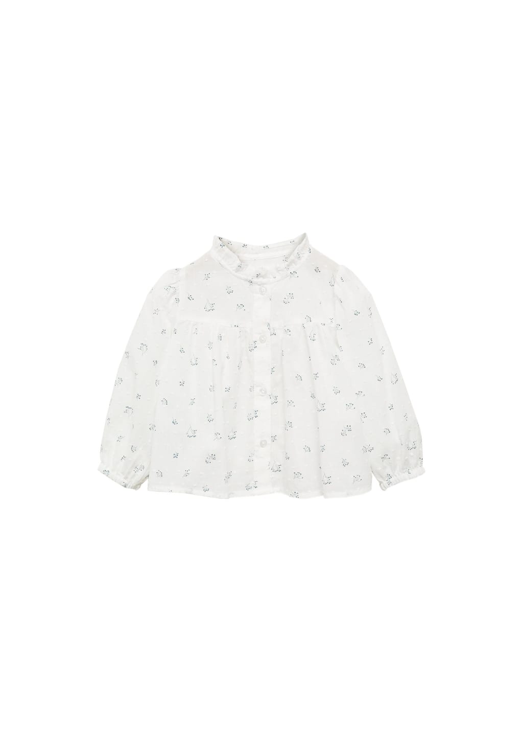 MANGO SANTANA 77053671-01 MANGO KIDS NEW BORN BABY BLOUSE