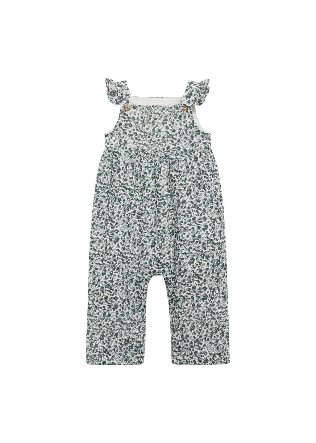 MANGO LOUSA 77053672-59 MANGO KIDS NEW BORN BABY JUMPSUIT