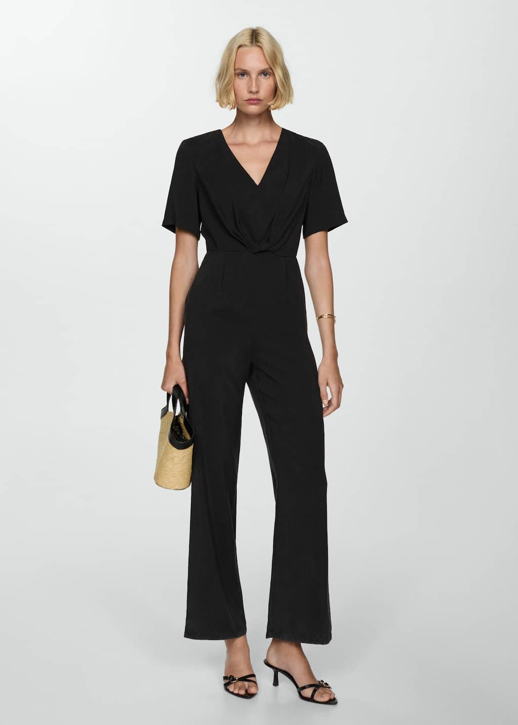 MANGO TENZO-W 77054019-99 MANGO WOMEN JUMPSUIT