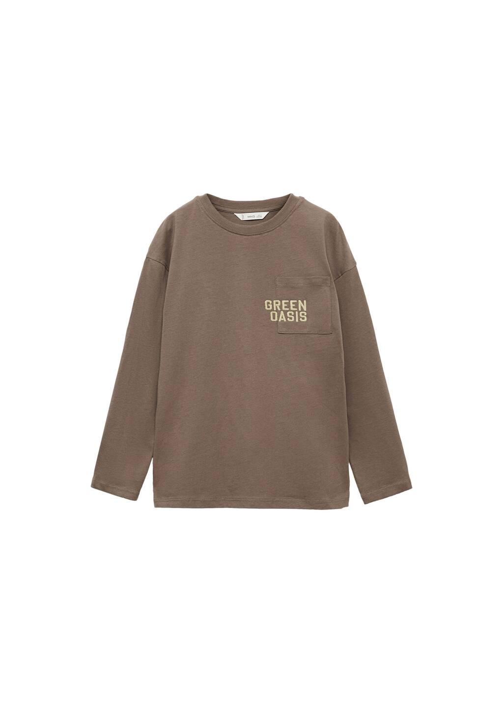 MANGO OASIS 77055982-35 MANGO KIDS BOY T-SHIRT LONG SLEEVE