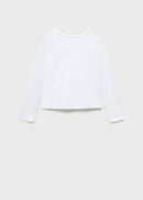MANGO CHIFFY 77056006-02 MANGO KIDS GIRL T-SHIRT LONG SLEEVE-3