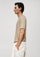 MANGO PUROH-H 77057697-08 MANGO MAN T-SHIRT SHORT SLEEVE-5