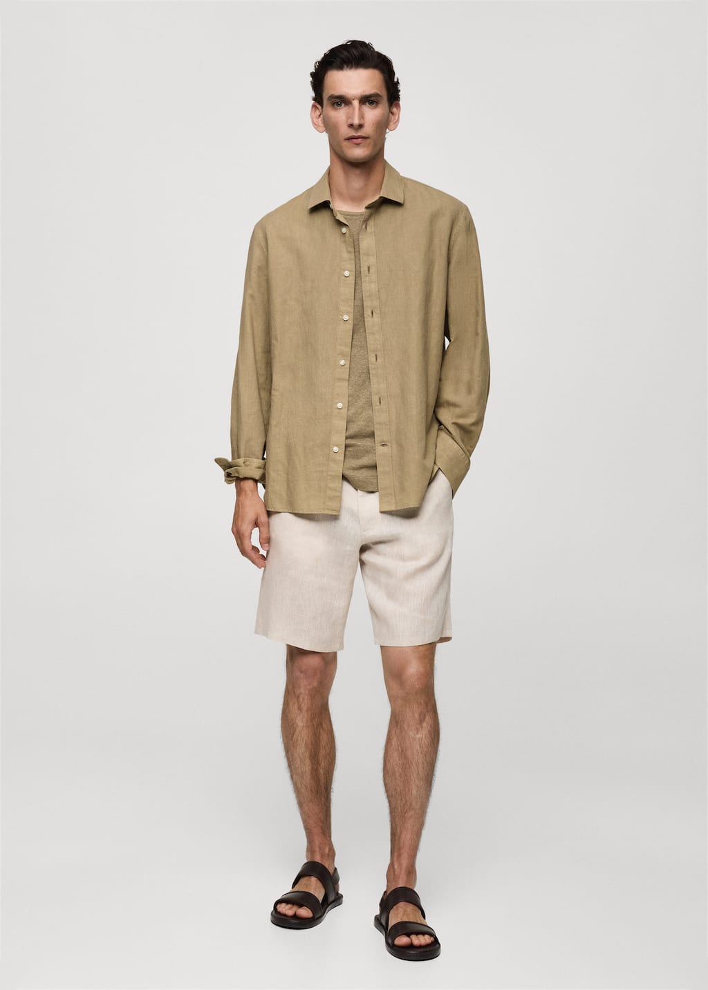 MANGO AVISPAG 77060583-37 MANGO MAN SHIRT LONG SLEEVE