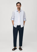 MANGO AVISPAG 77060583-50 MANGO MAN SHIRT LONG SLEEVE-2