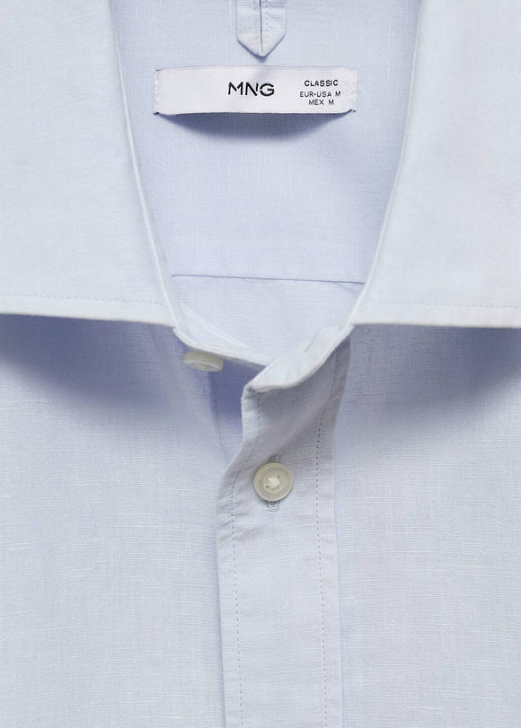 MANGO AVISPAG 77060583-50 MANGO MAN SHIRT LONG SLEEVE