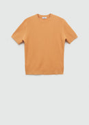 MANGO FLUID 77060584-26 MANGO MAN T-SHIRT SHORT SLEEVE-3