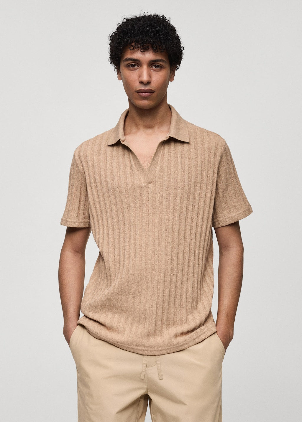 MANGO CRETO 77060588-08 MANGO MAN POLO SHIRT