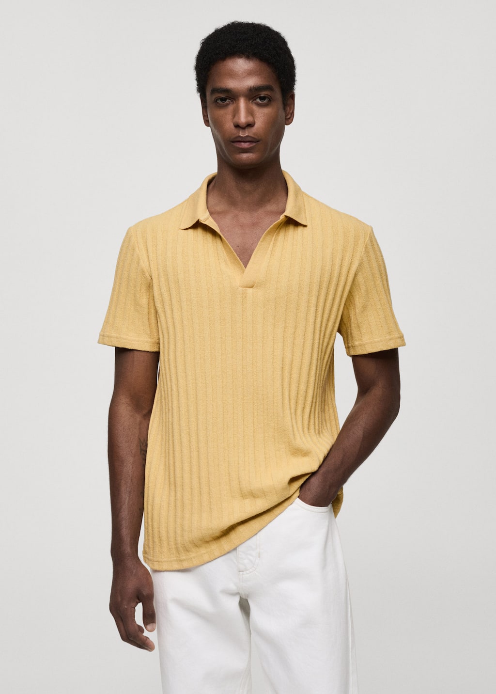 MANGO CRETO 77060588-12 MANGO MAN POLO SHIRT