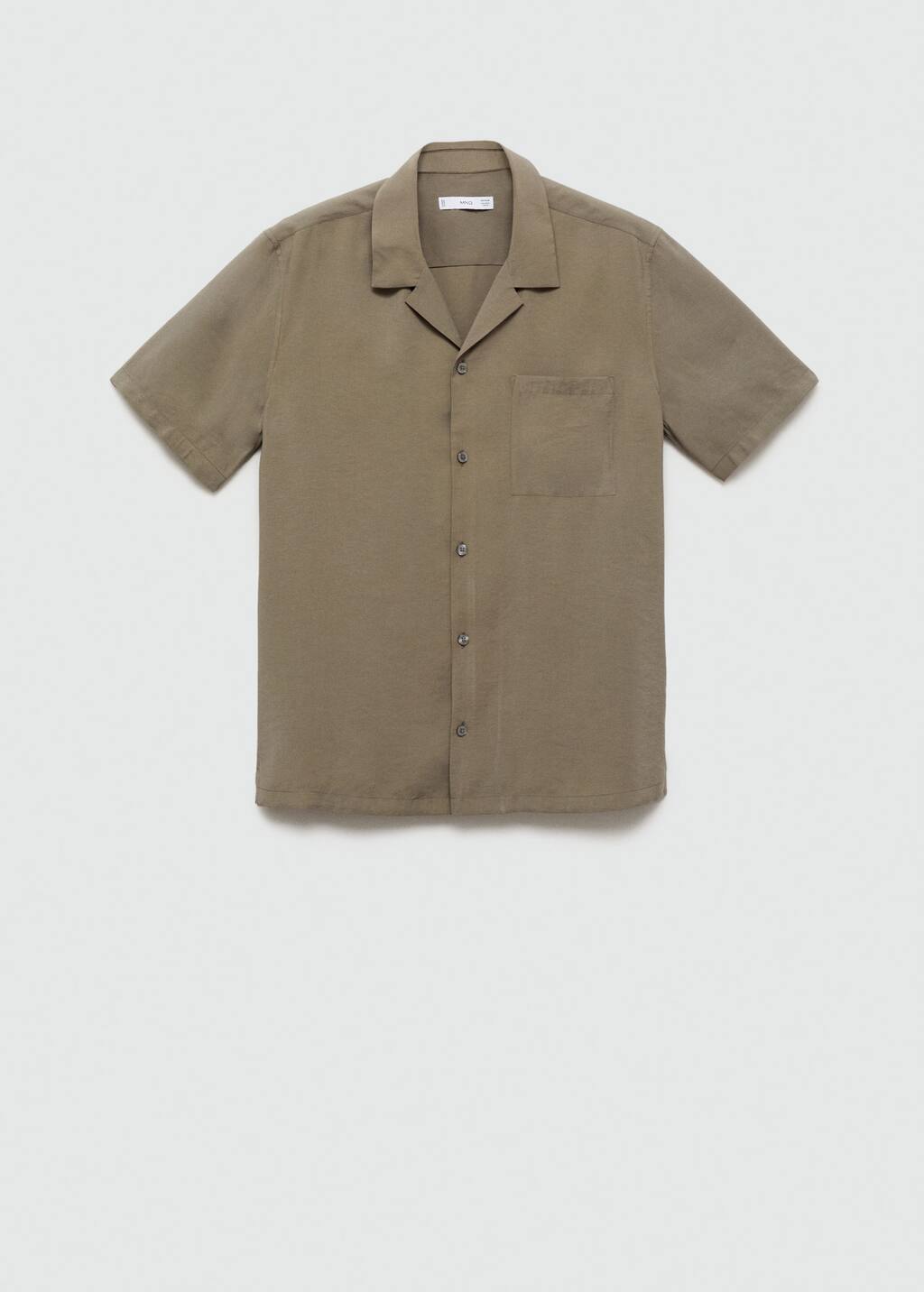 MANGO LUCE 77062544-35 MANGO MAN SHIRT SHORT SLEEVE