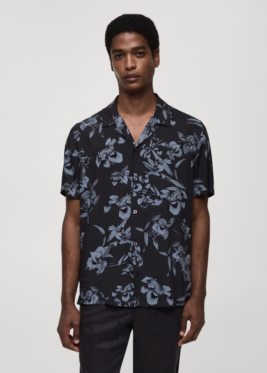 MANGO PARMA 77062546-92 MANGO MAN SHIRT SHORT SLEEVE