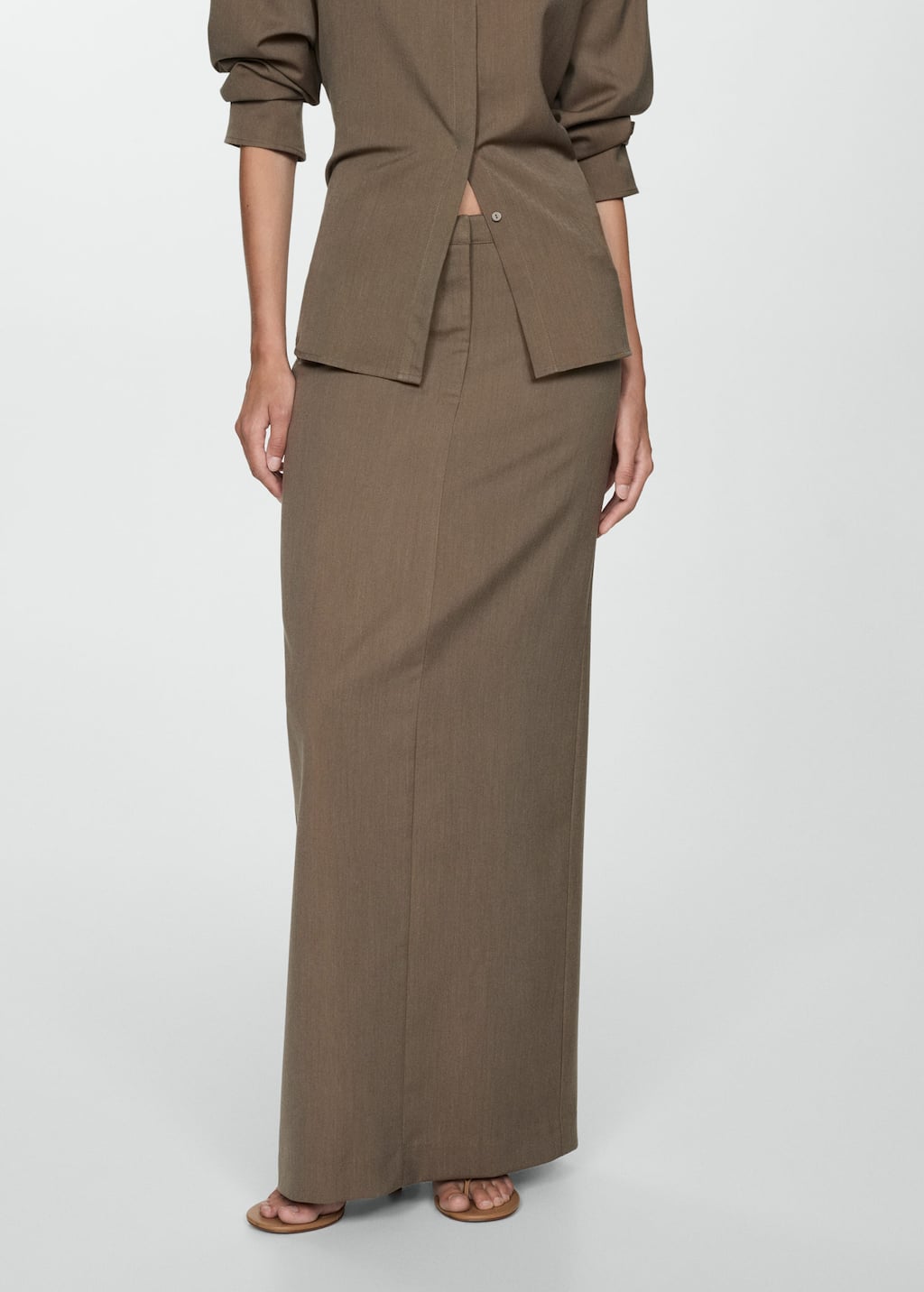 MANGO OFFICE-A 77064012-TA MANGO WOMEN SKIRT