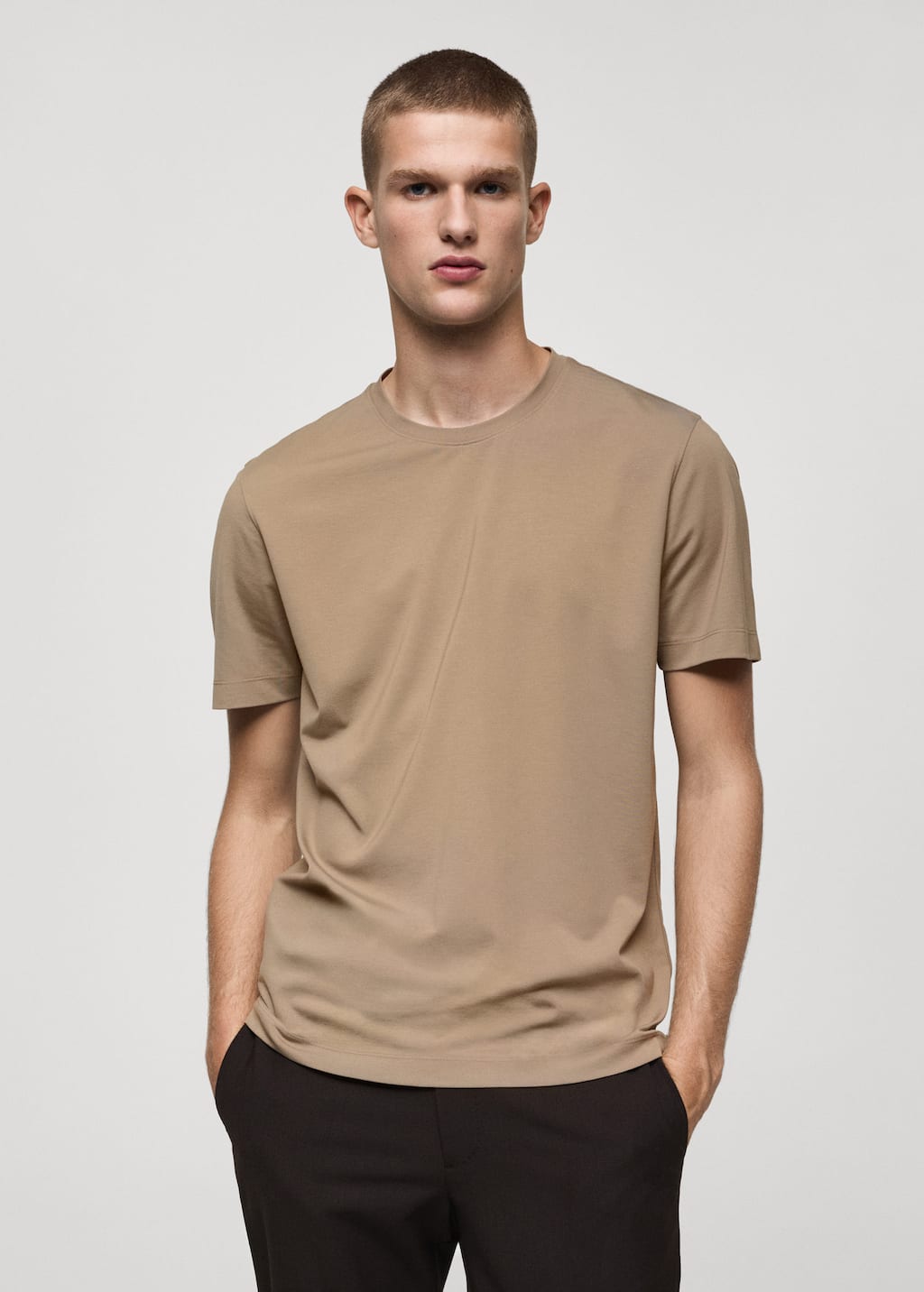 MANGO SIPONTO 77065966-09 MANGO MAN T-SHIRT SHORT SLEEVE