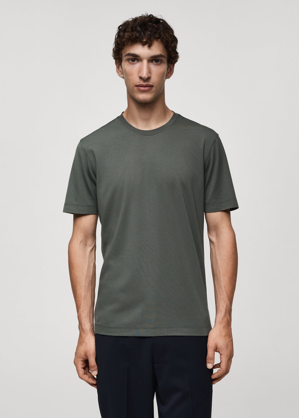 MANGO SIPONTO 77065966-43 MANGO MAN T-SHIRT SHORT SLEEVE