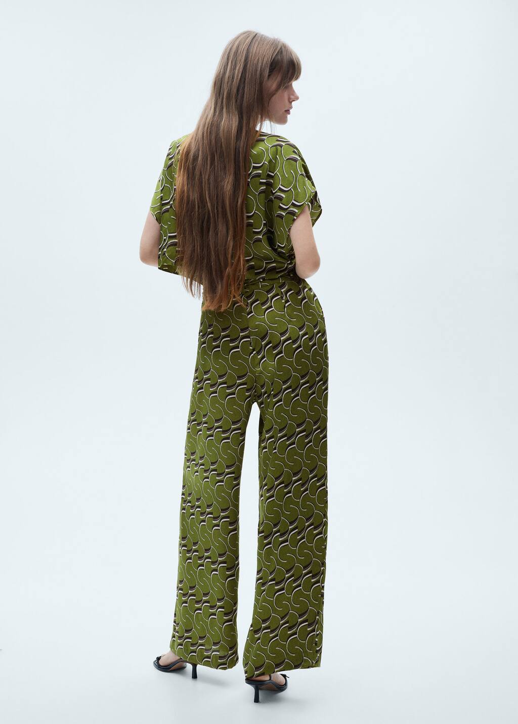 MANGO ZIGZAG-A 77066355-43 MANGO WOMEN JUMPSUIT