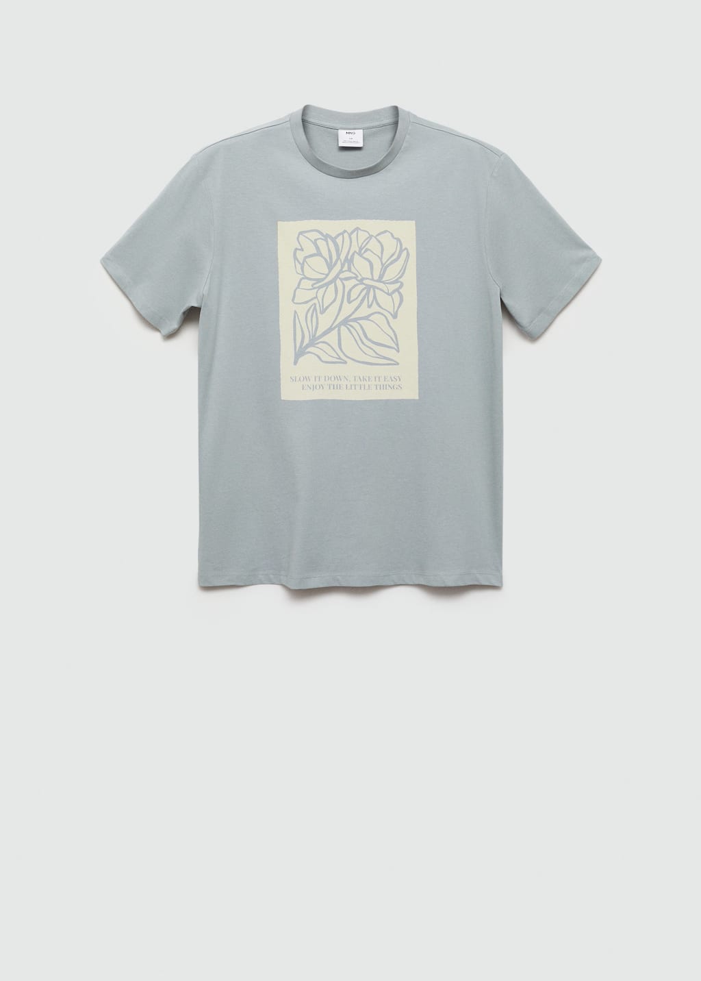 MANGO ANEMONEF-H 77067658-50 MANGO MAN T-SHIRT SHORT SLEEVE