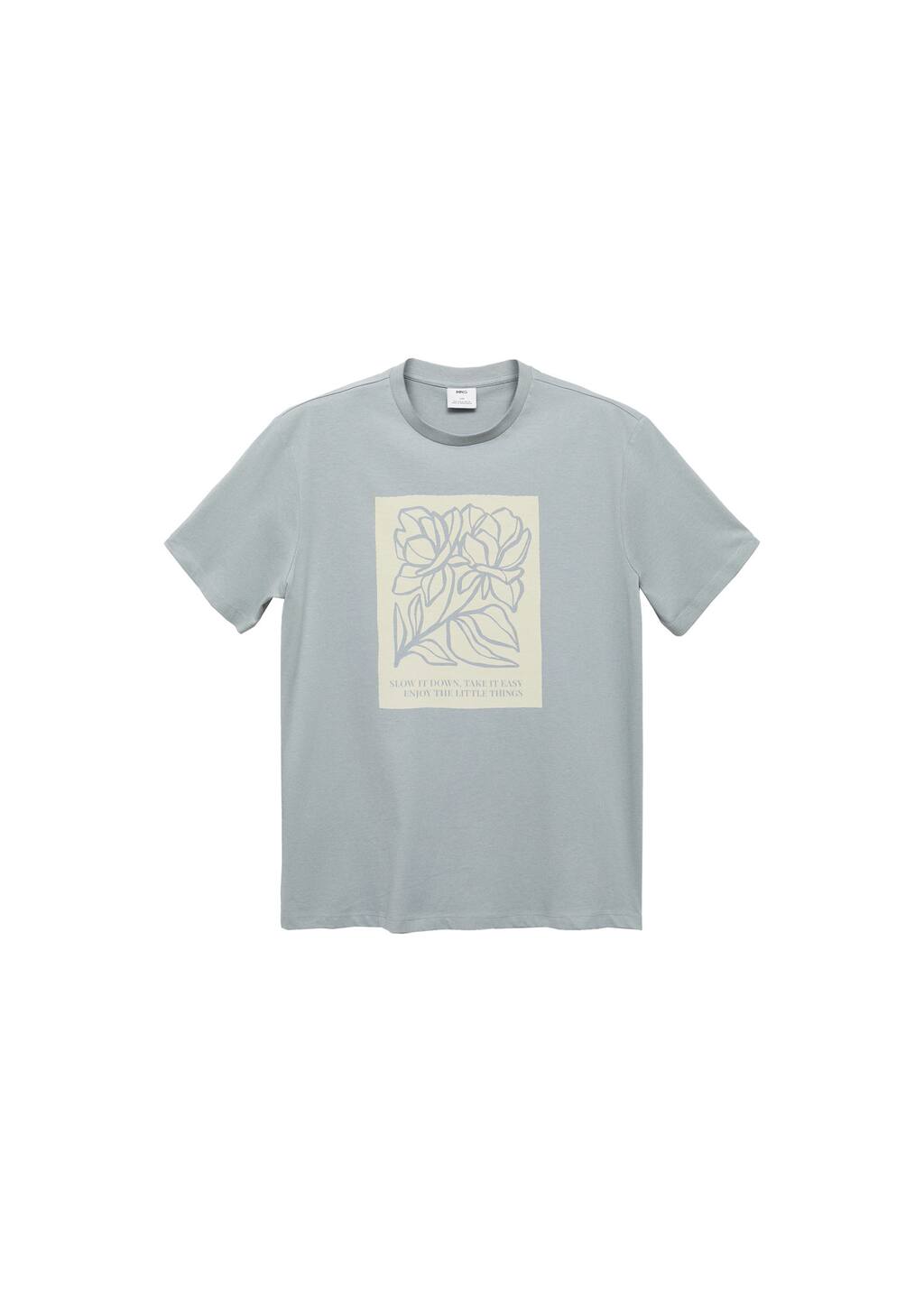 MANGO ANEMONEF-H 77067658-50 MANGO MAN T-SHIRT SHORT SLEEVE