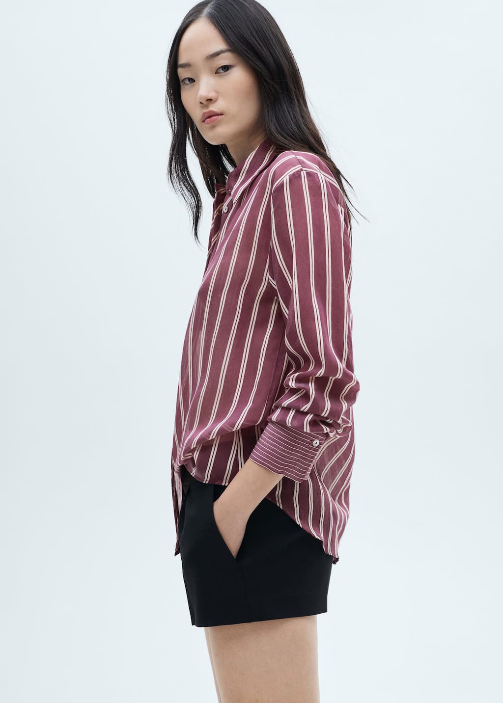 MANGO LUIS 77067717-77 MANGO WOMEN SHIRT LONG SLEEVE