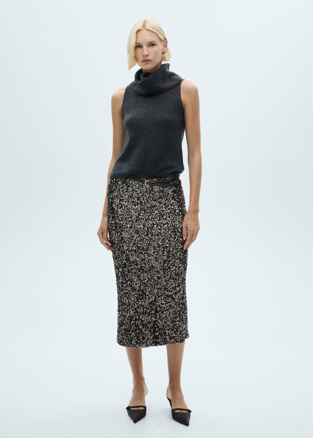 MANGO XJAVI 77069060-95 MANGO WOMEN SKIRT