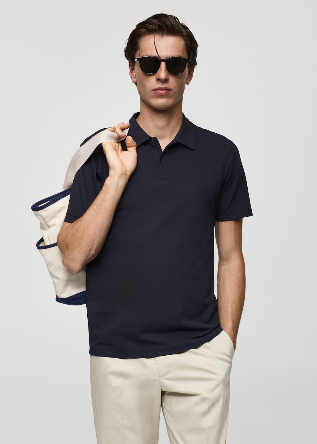 MANGO EZEQUI-I 77070356-56 MANGO MAN POLO SHIRT