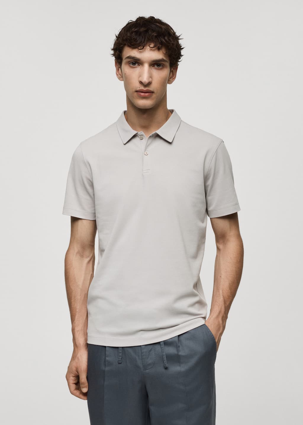 MANGO EZEQUI-I 77070356-92 MANGO MAN POLO SHIRT