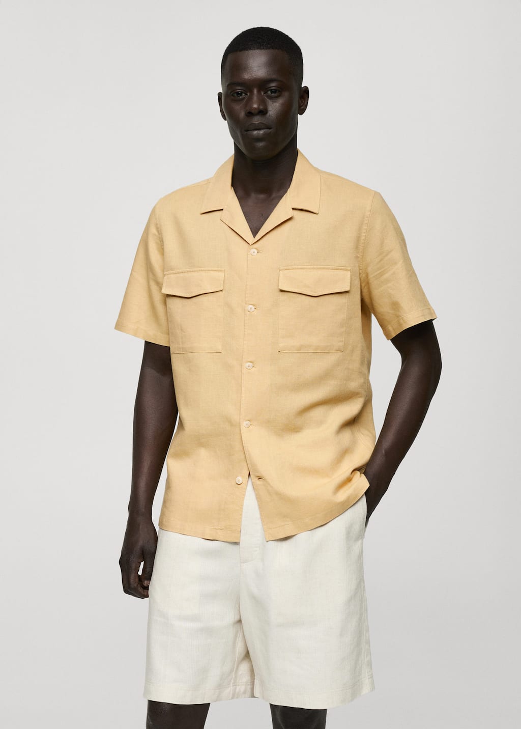 MANGO SOL 77070571-16 MANGO MAN SHIRT SHORT SLEEVE