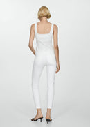 MANGO ISA 77070584-01 MANGO WOMEN DENIM JEANS-5