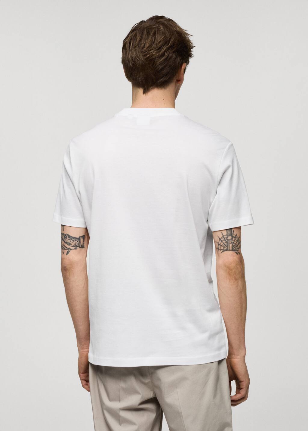 MANGO BELLOW 77070585-01 MANGO MAN T-SHIRT SHORT SLEEVE