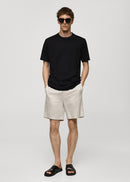 MANGO BELLOW 77070585-99 MANGO MAN T-SHIRT SHORT SLEEVE-2