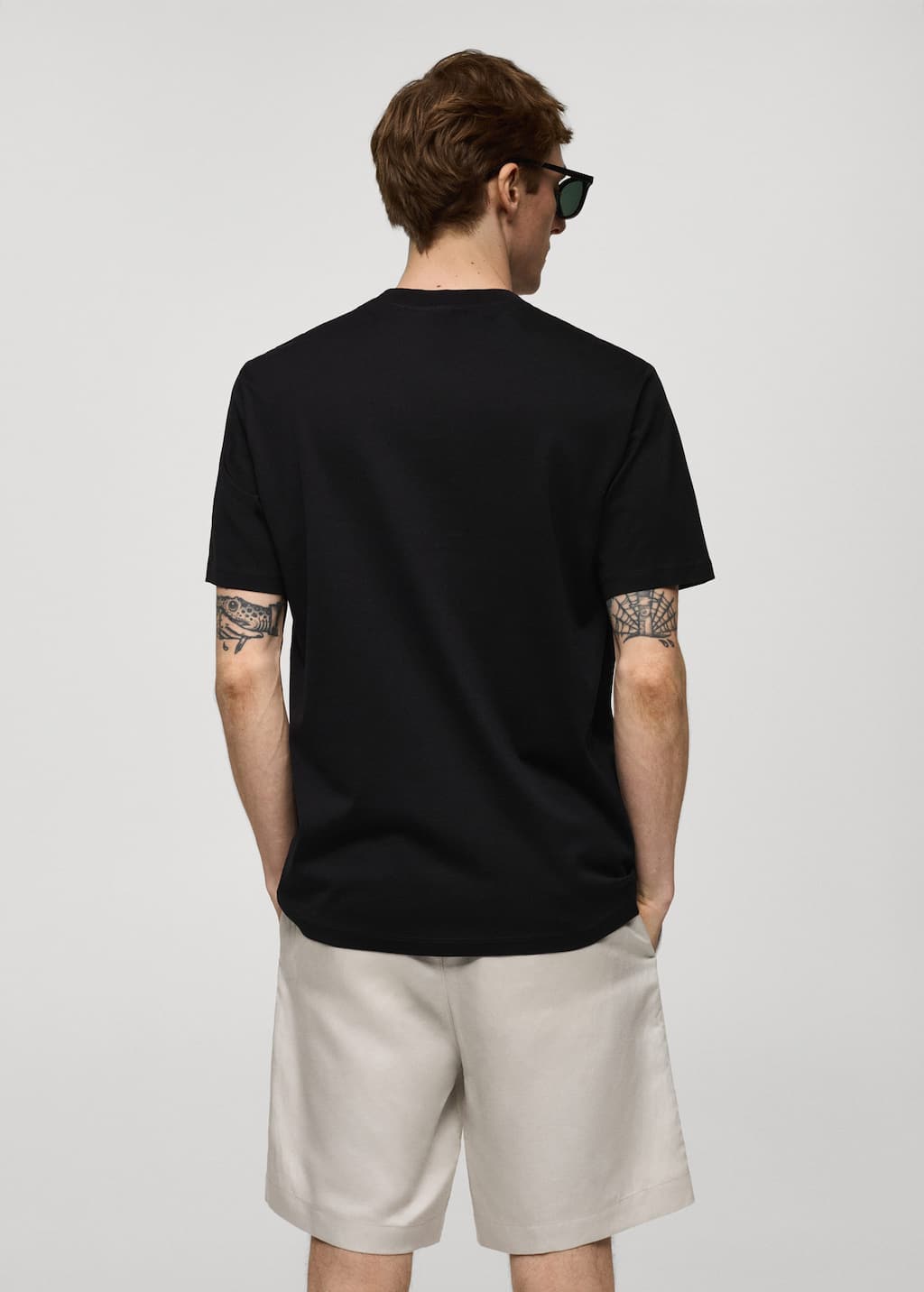 MANGO BELLOW 77070585-99 MANGO MAN T-SHIRT SHORT SLEEVE