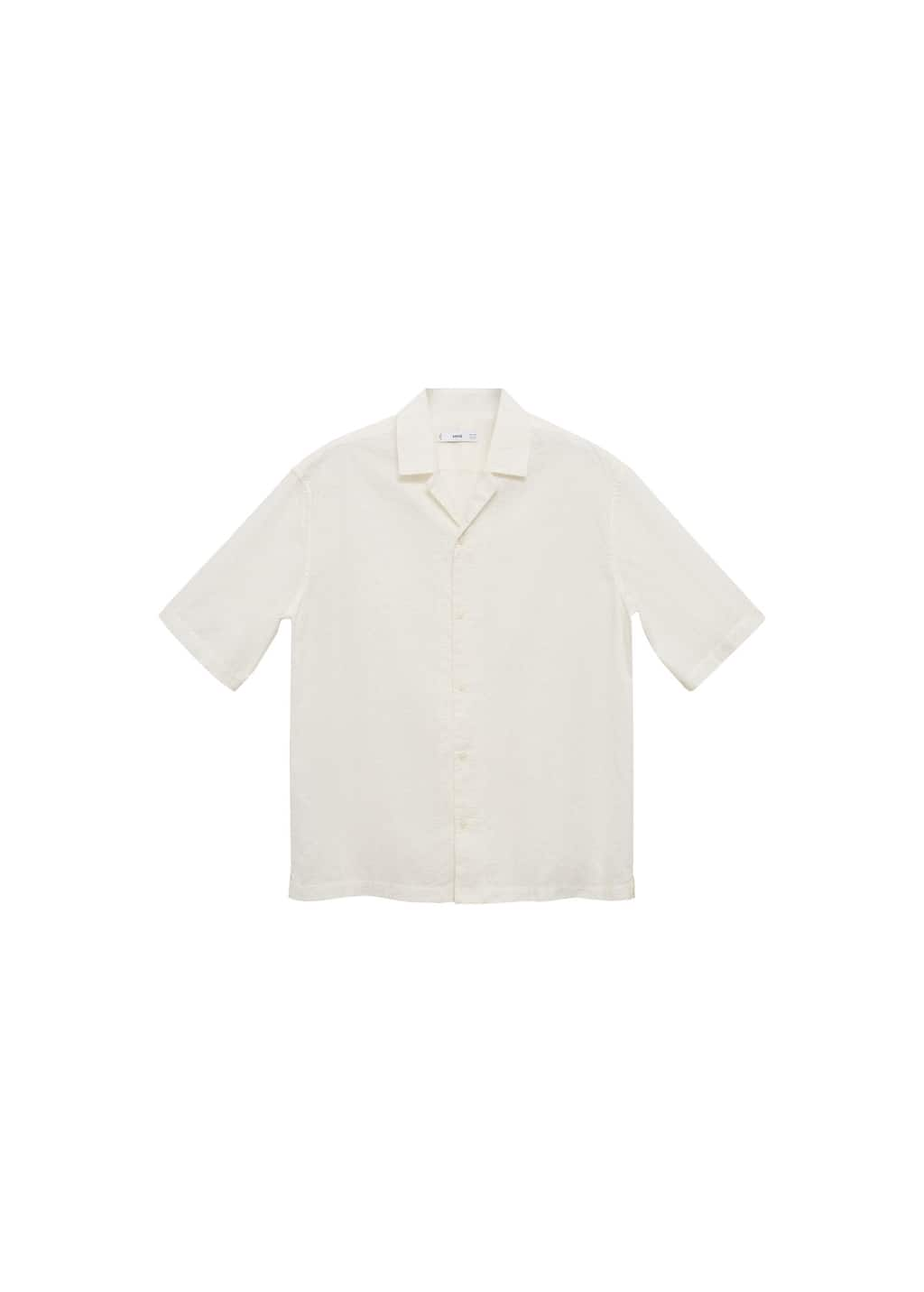 MANGO GOA 77070595-02 MANGO MAN SHIRT SHORT SLEEVE