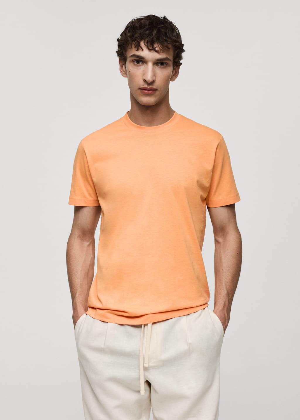 MANGO CHERLO 77070606-20 MANGO MAN T-SHIRT SHORT SLEEVE